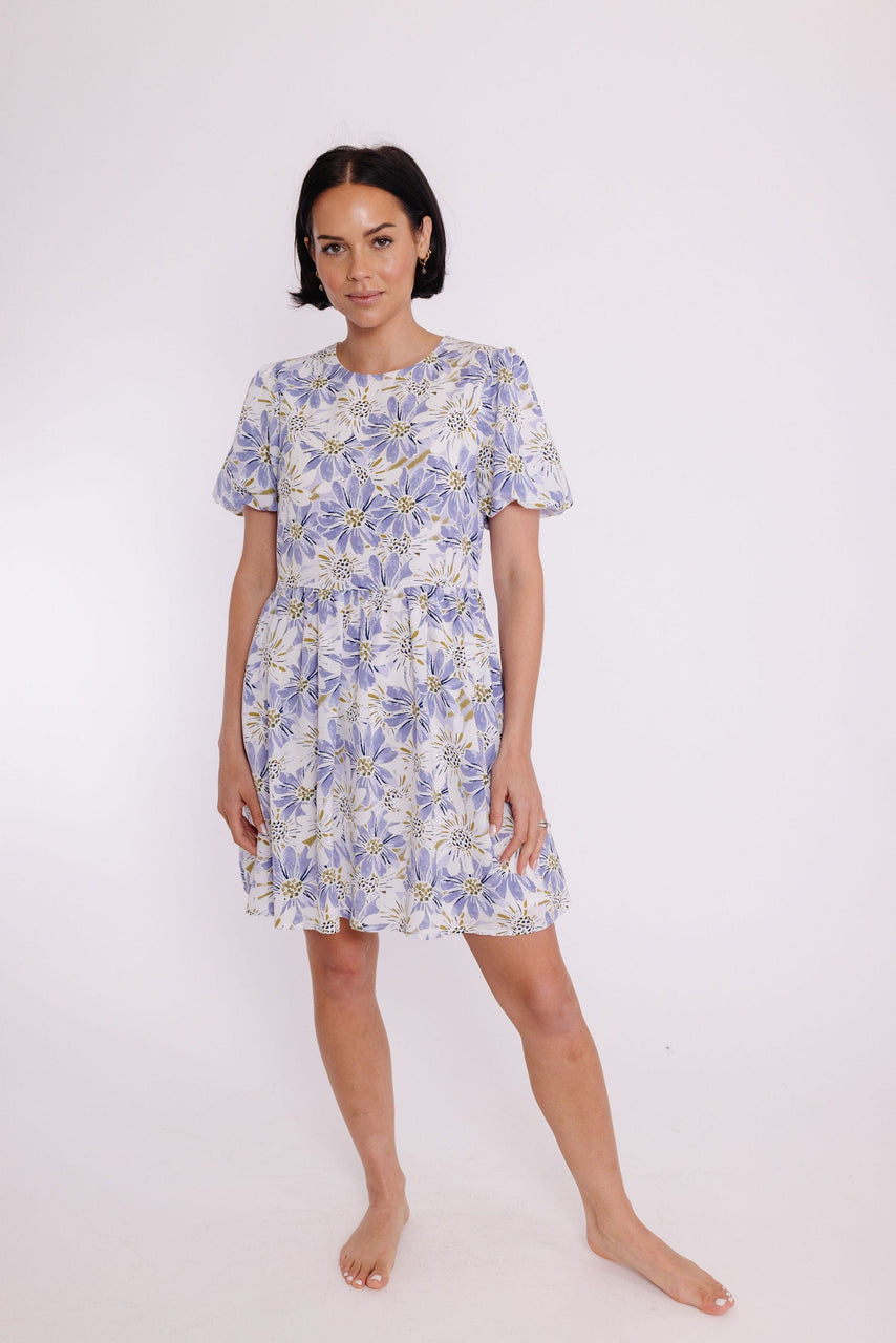 Bloomerang Dress in Lilac Floral