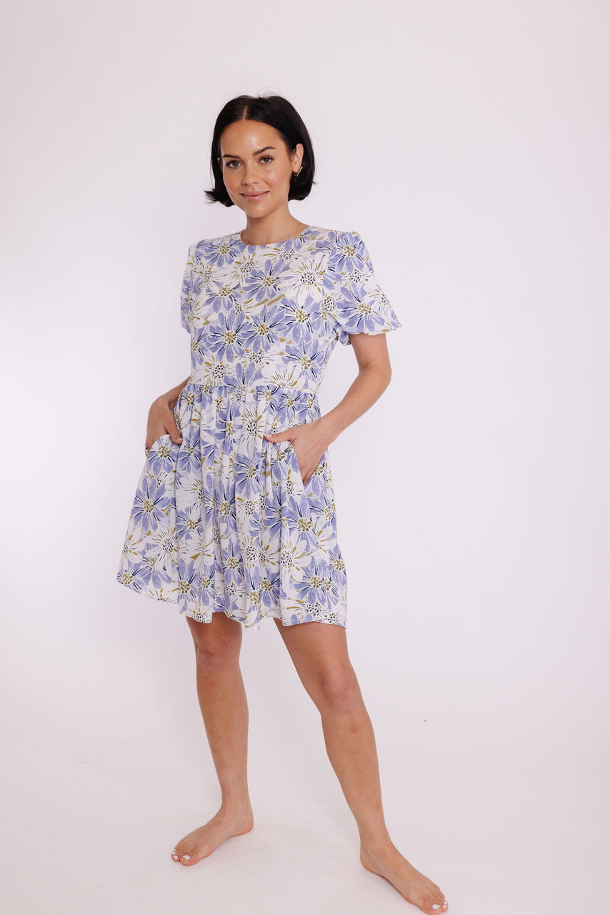 Bloomerang Dress in Lilac Floral