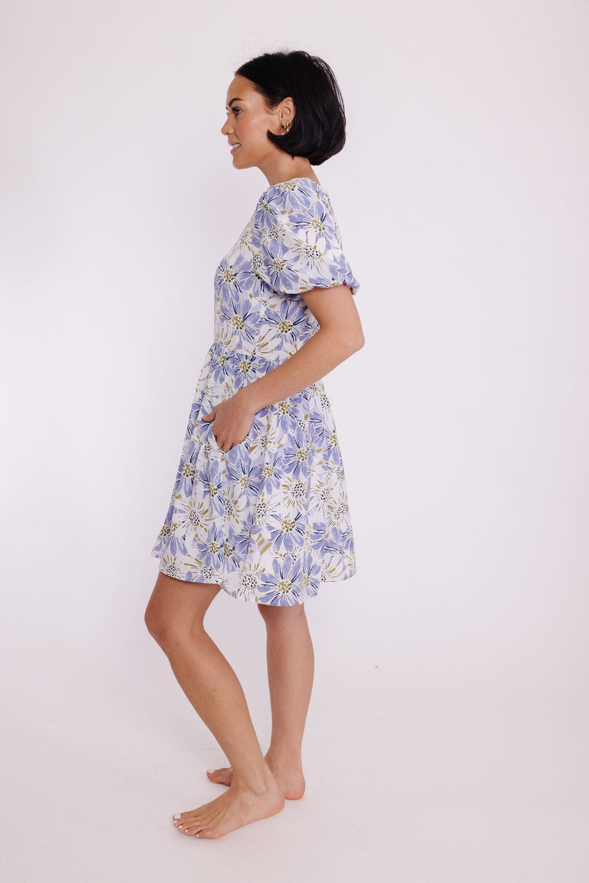 Bloomerang Dress in Lilac Floral