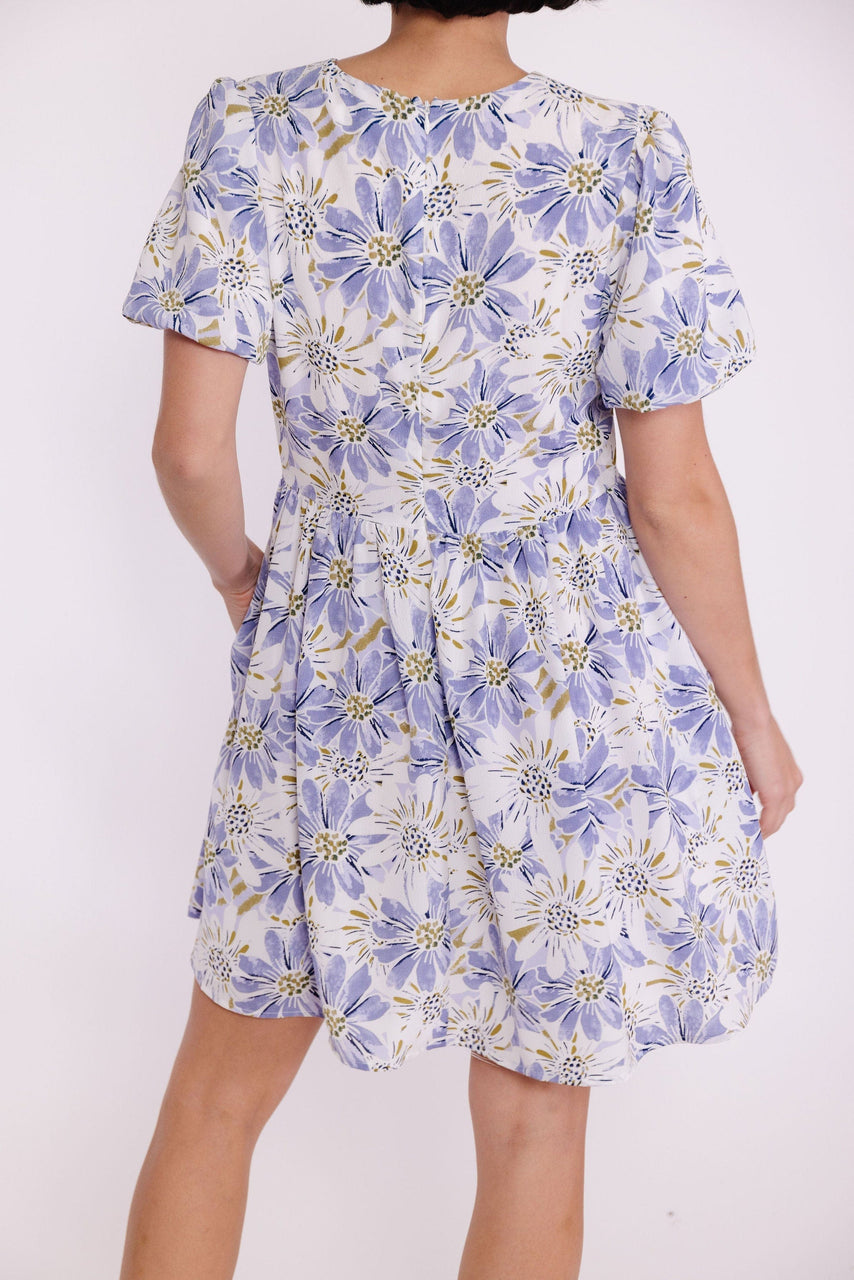 Bloomerang Dress in Lilac Floral