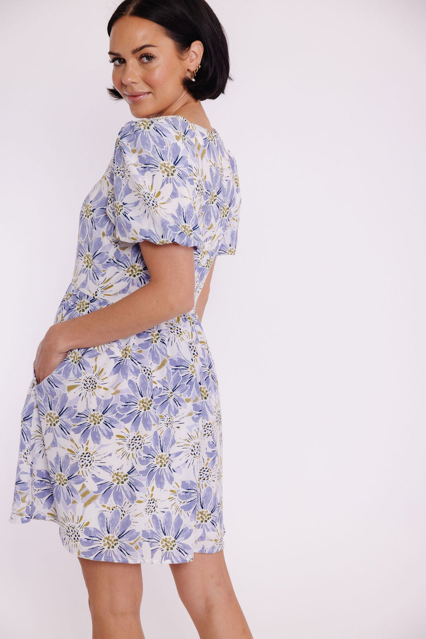 Bloomerang Dress in Lilac Floral