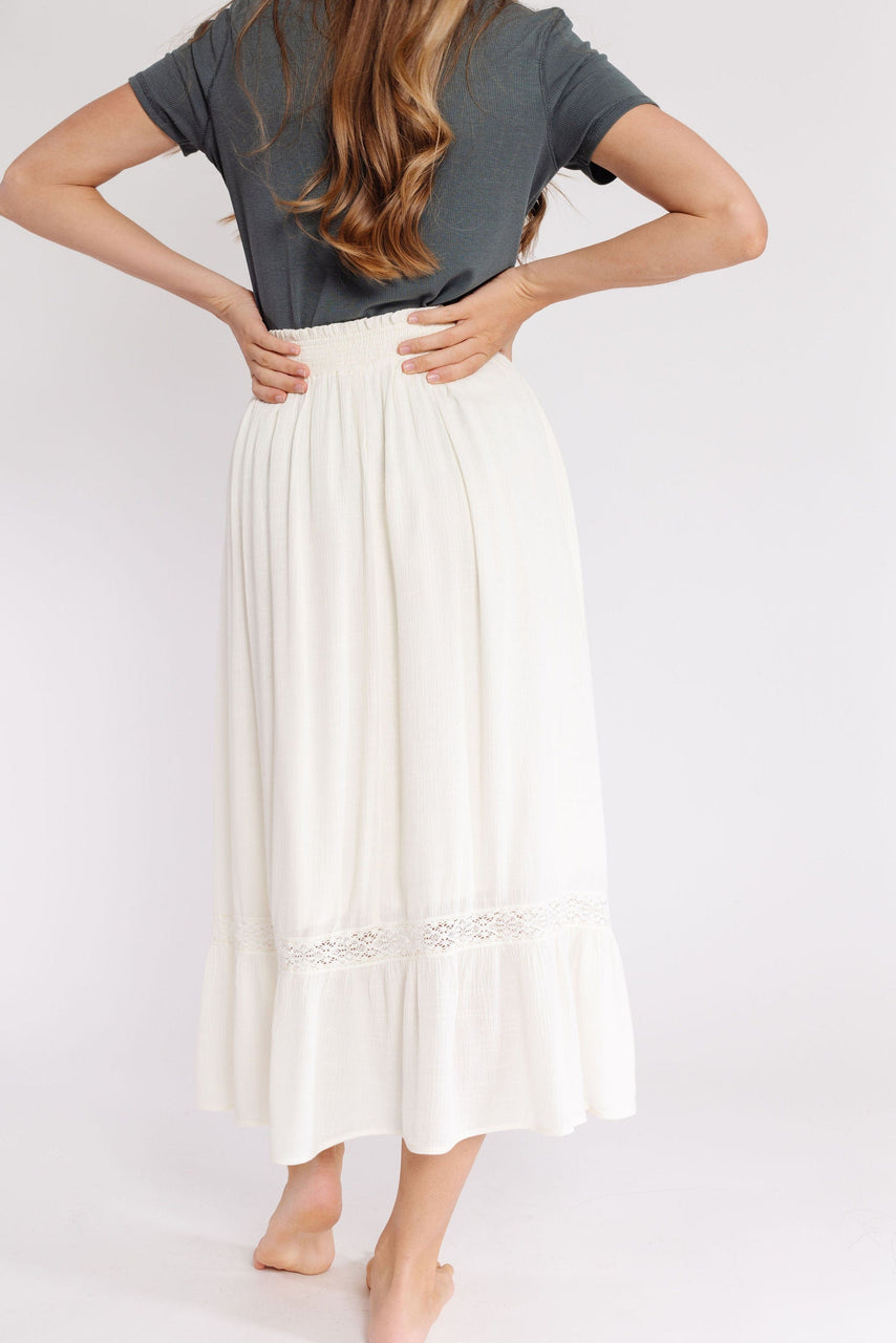 Brigham Skirt in Ivory