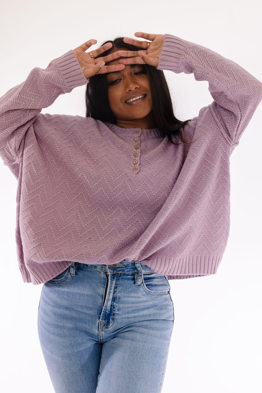 Bromley Sweater in Lavender