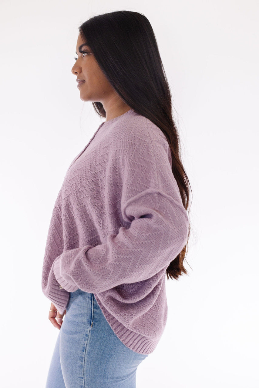 Bromley Sweater in Lavender