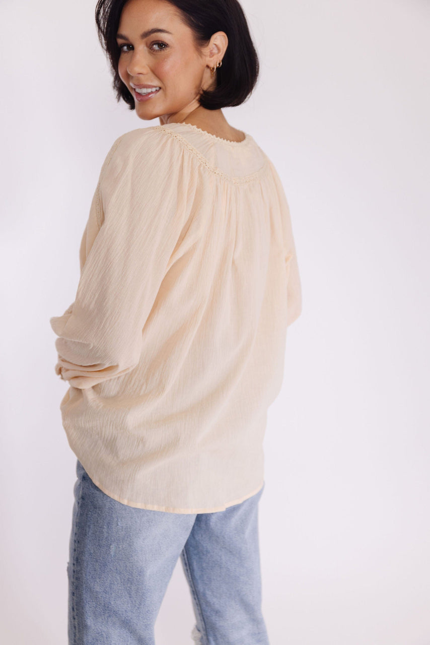 Desiree Blouse in Natural