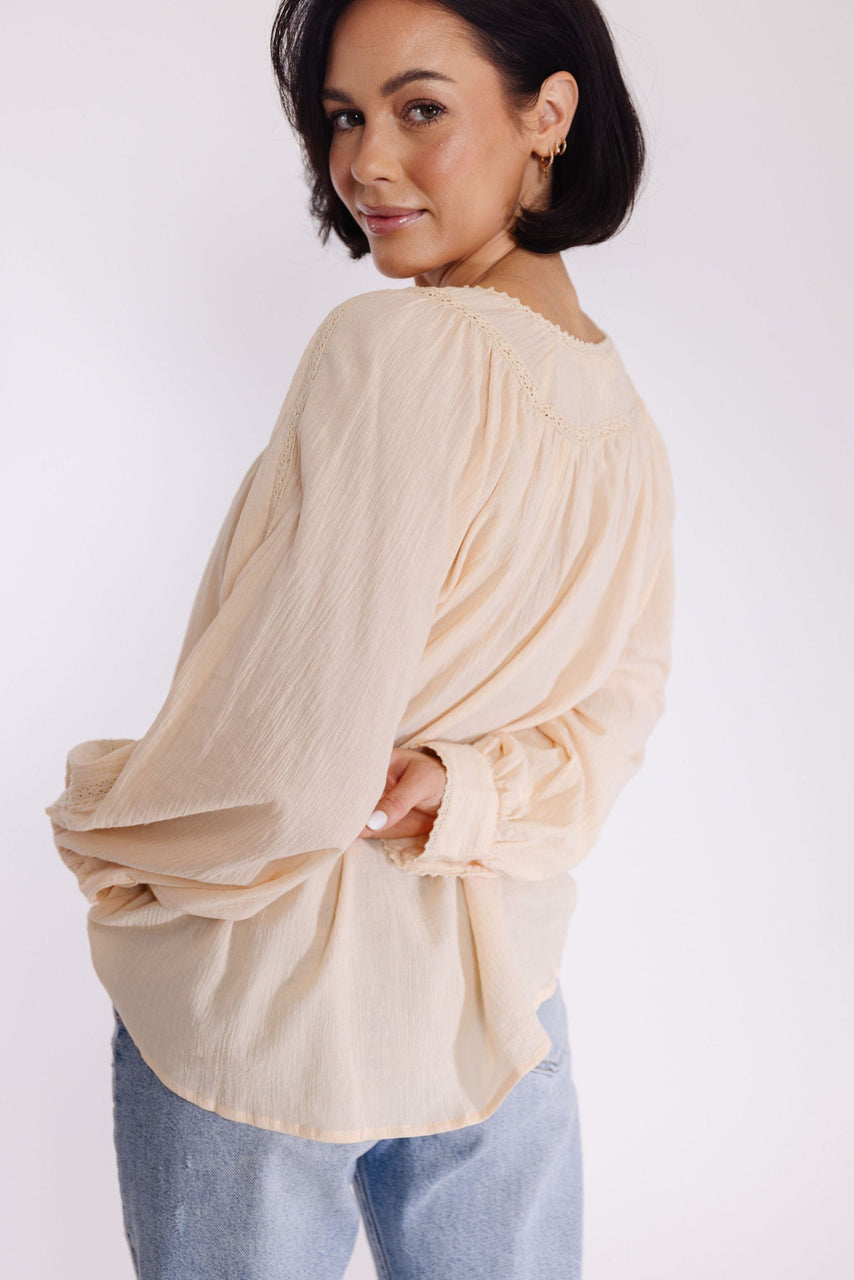 Desiree Blouse in Natural