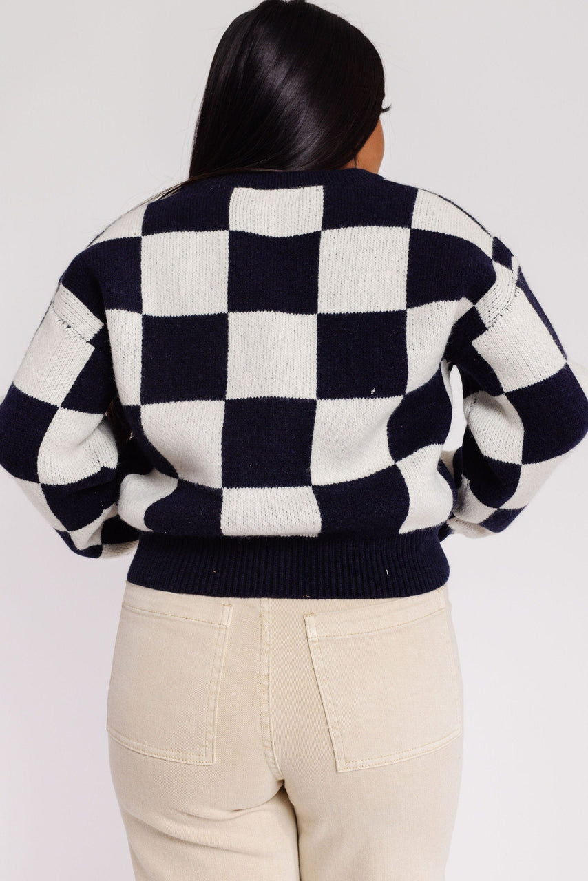 Dolores Sweater in Navy