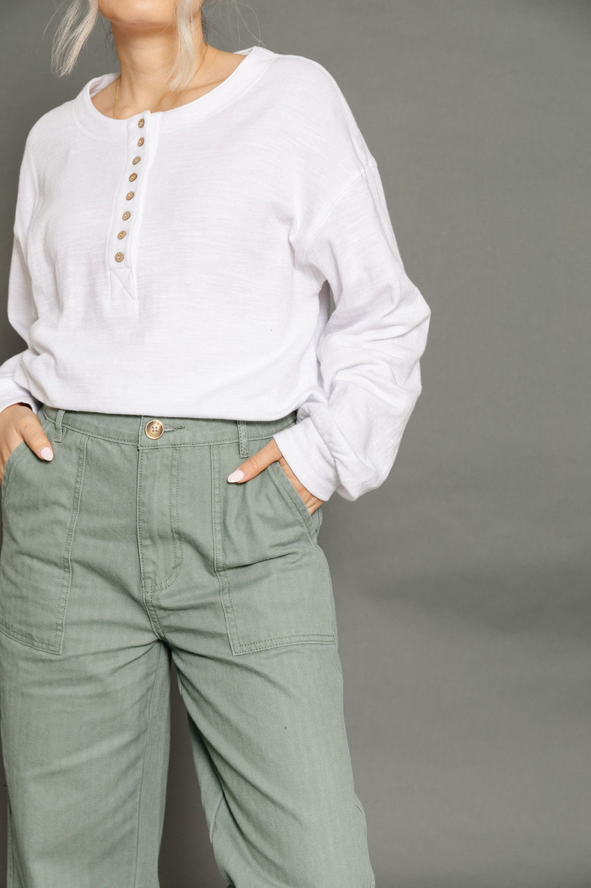 Emilee Pant in S. Olive