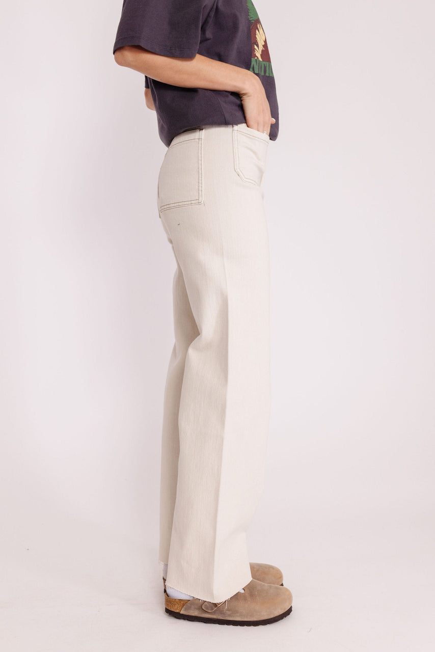 Fergie Pant in Washed Beige