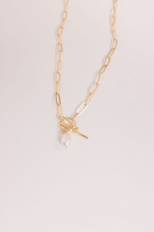 Lola Necklace with Pearl by May Martin