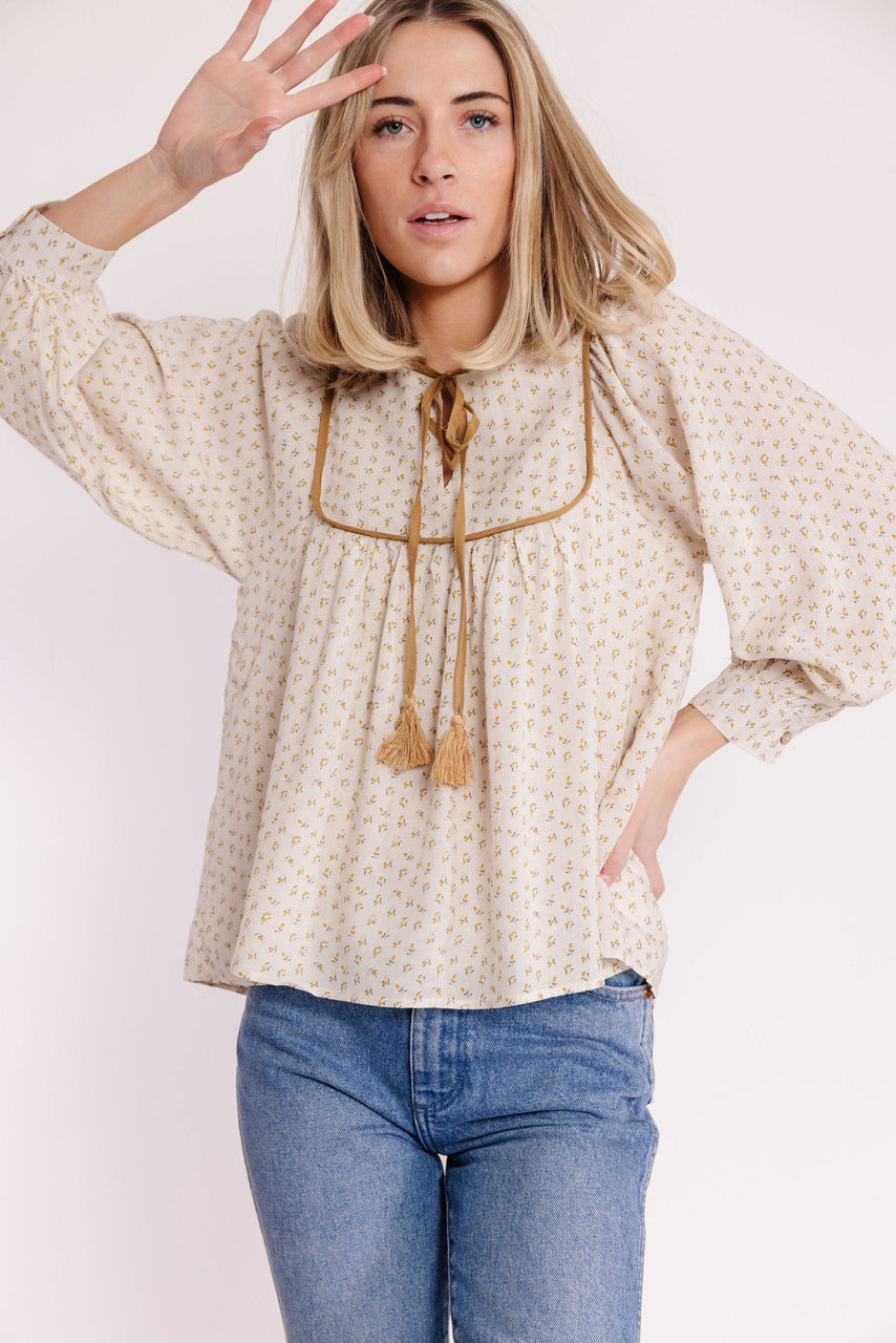 Joaquin Blouse in Golden Poppy