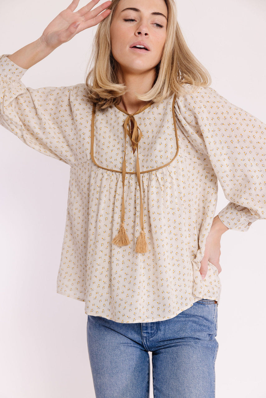 Joaquin Blouse in Golden Poppy