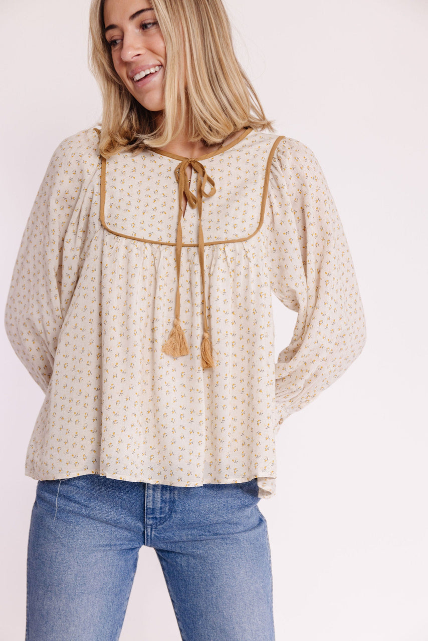 Joaquin Blouse in Golden Poppy