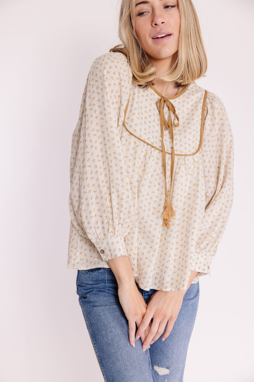 Joaquin Blouse in Golden Poppy