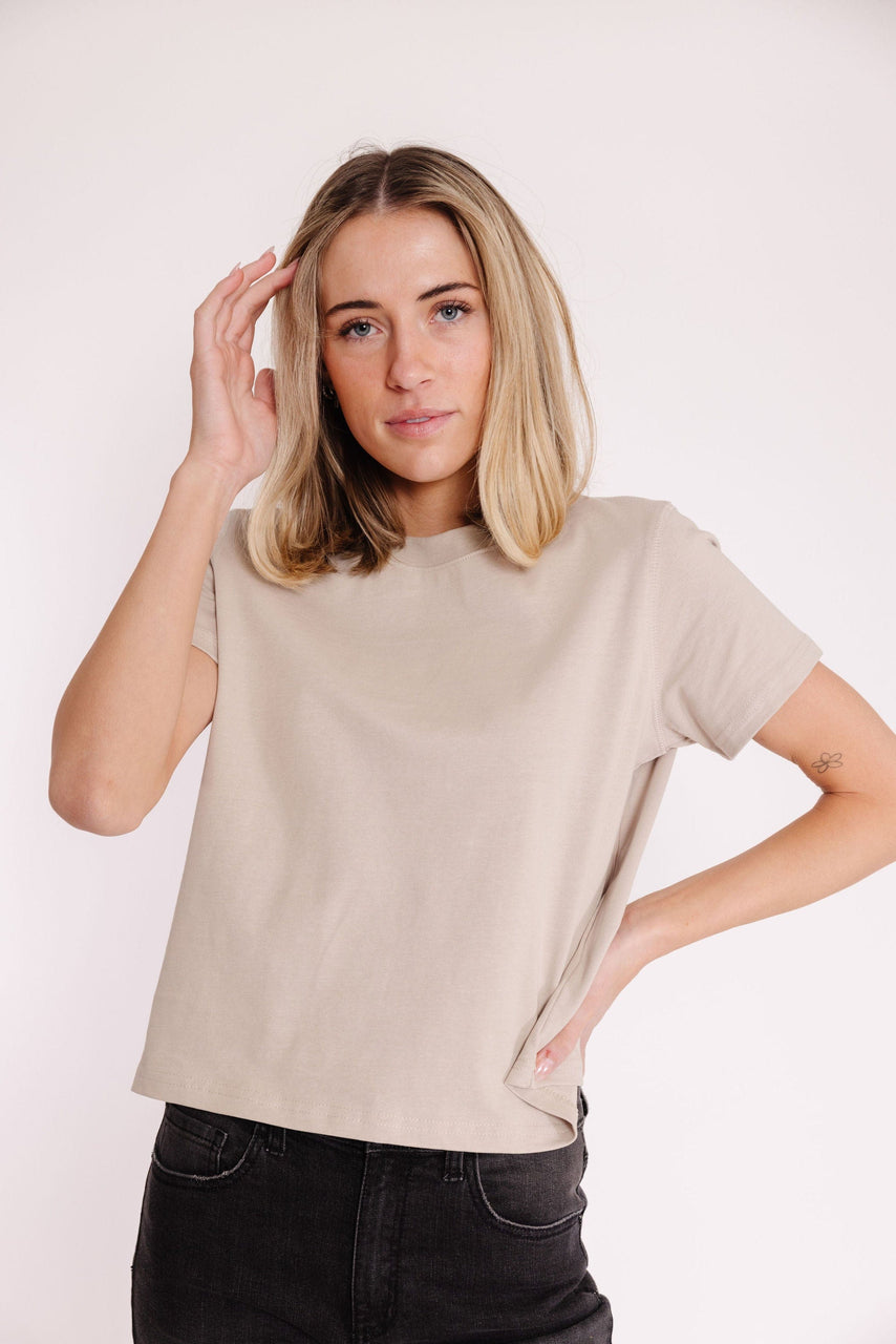 Lanie Tee in Bone