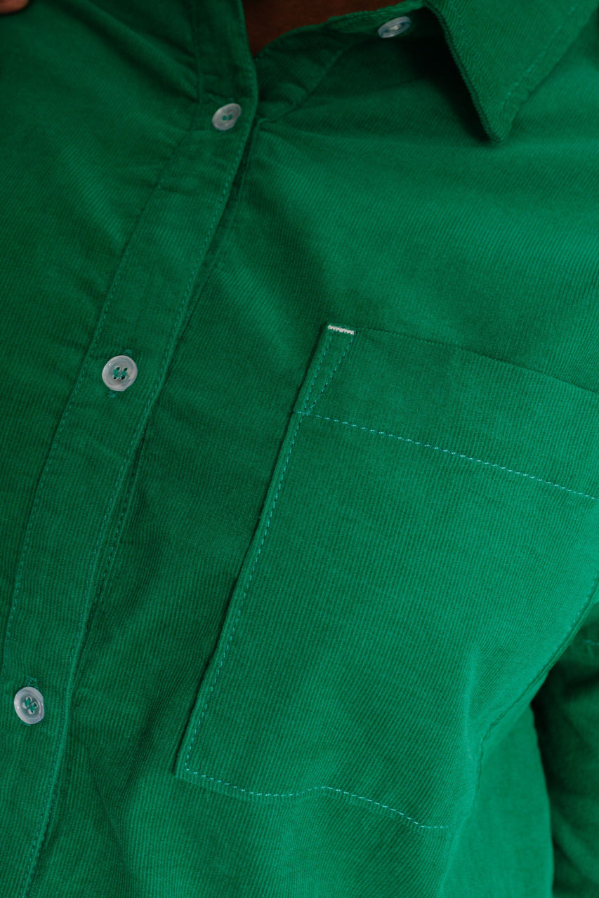 Mardi Shirt in Emerald