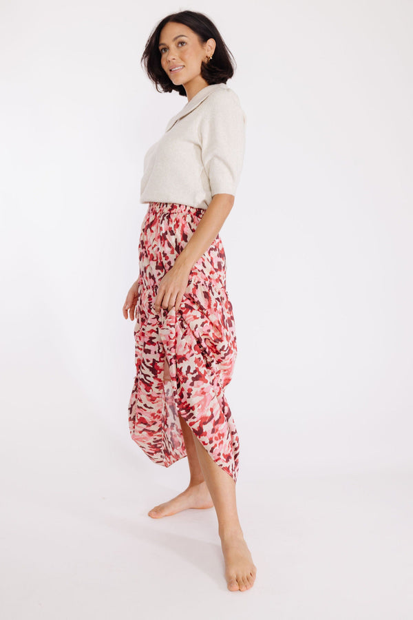 FRNCH Marion Skirt in Rose