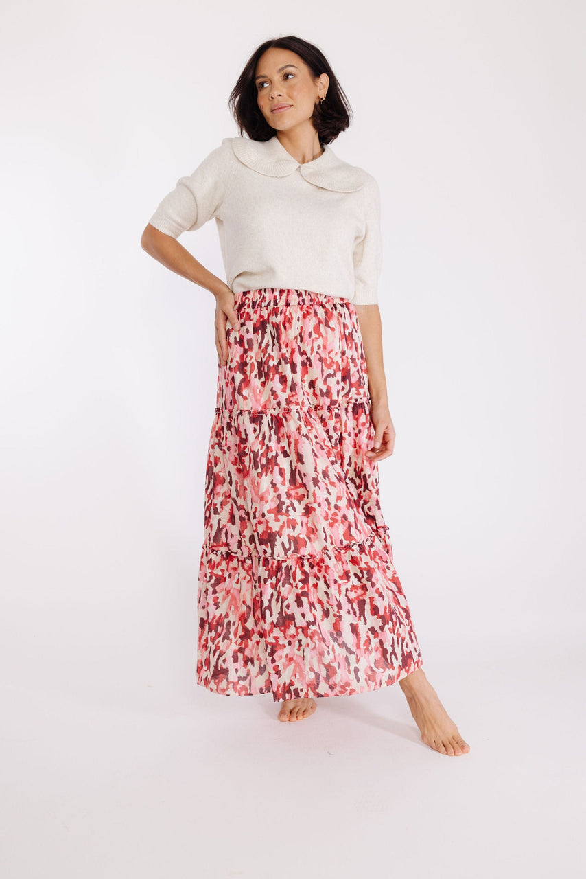 FRNCH Marion Skirt in Rose