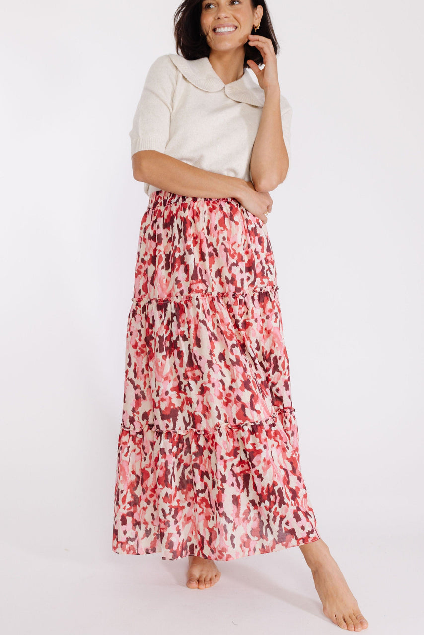 FRNCH Marion Skirt in Rose