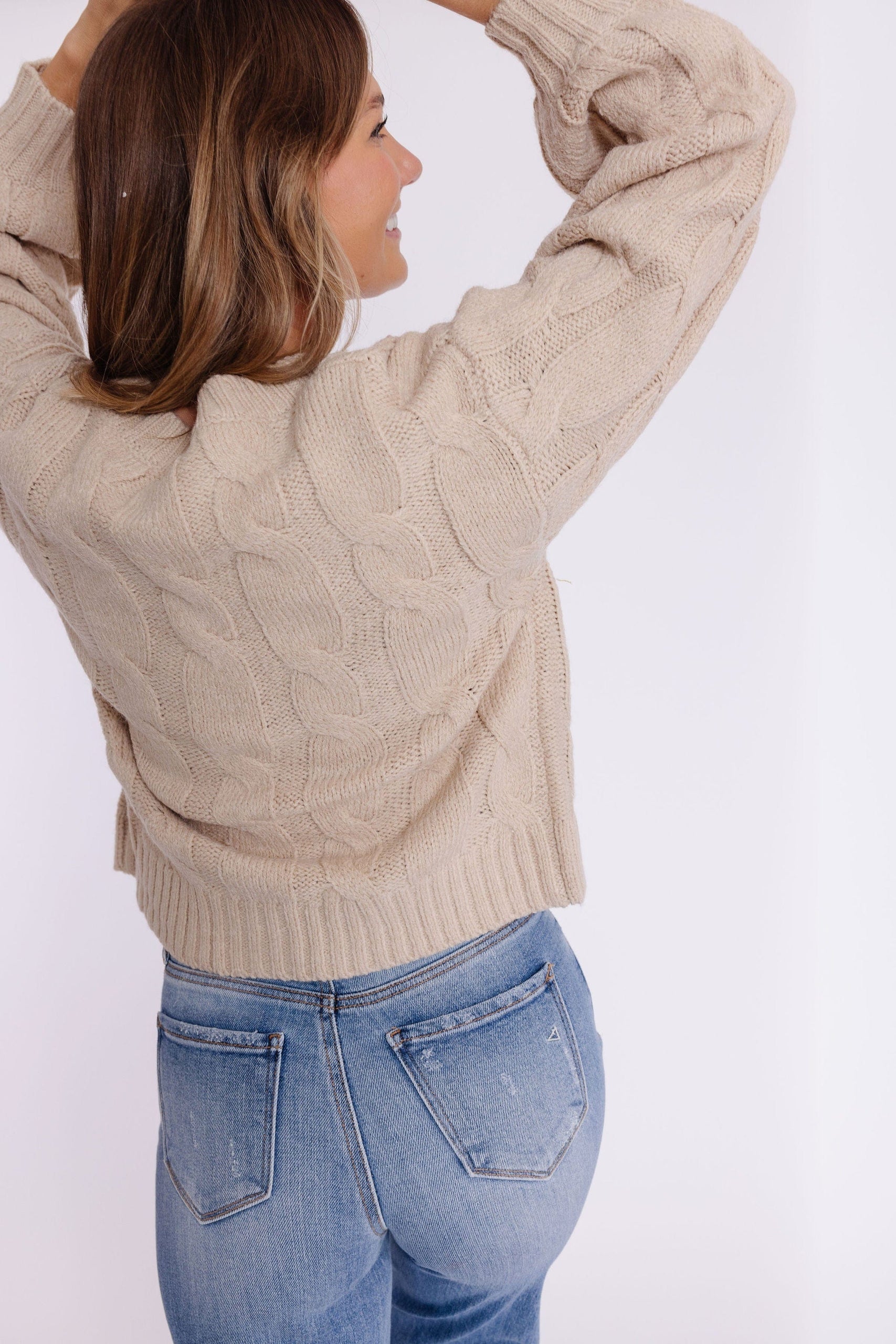 Mayoral Bow Cardigan - Bone main image 0