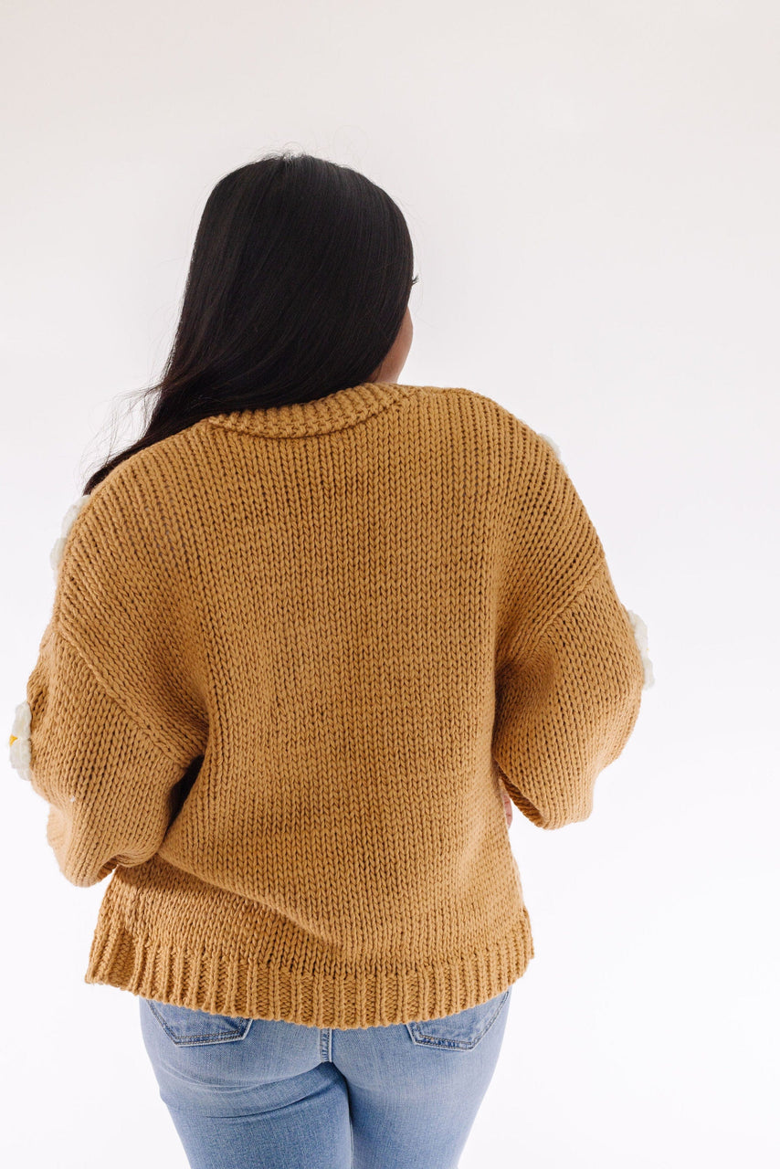 Monica Cardigan in Camel