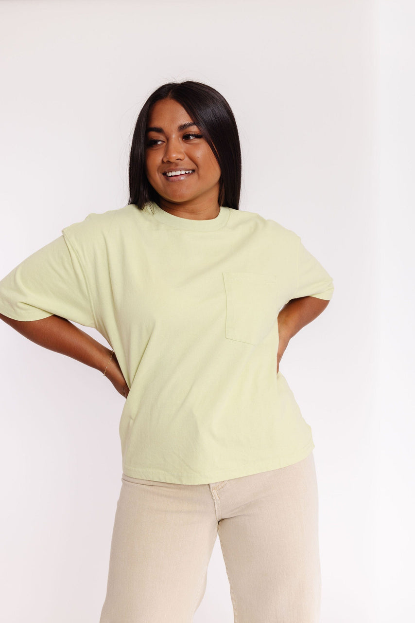Phoebe Tee in Lime