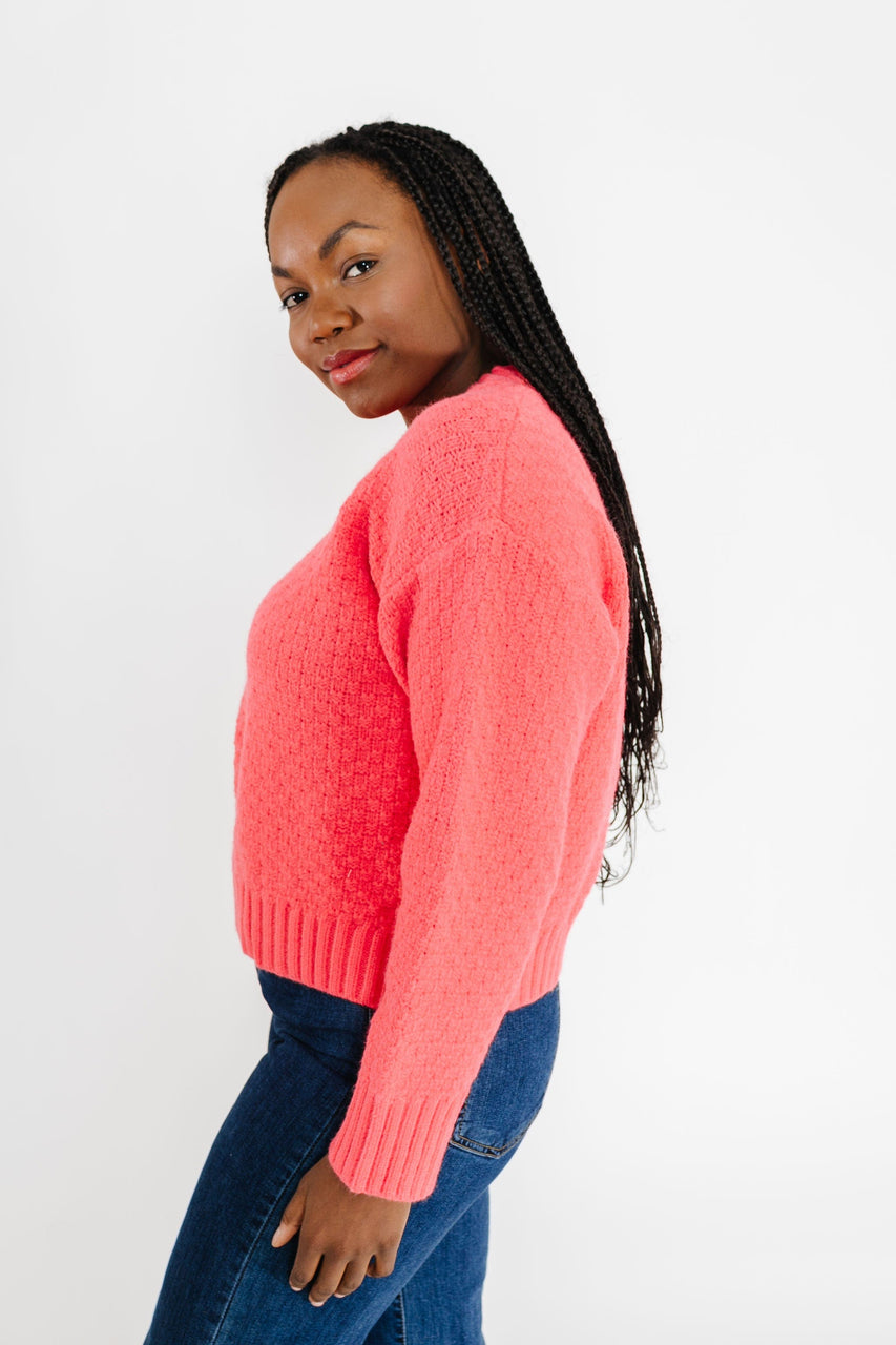 Robyn Sweater in Teaberry