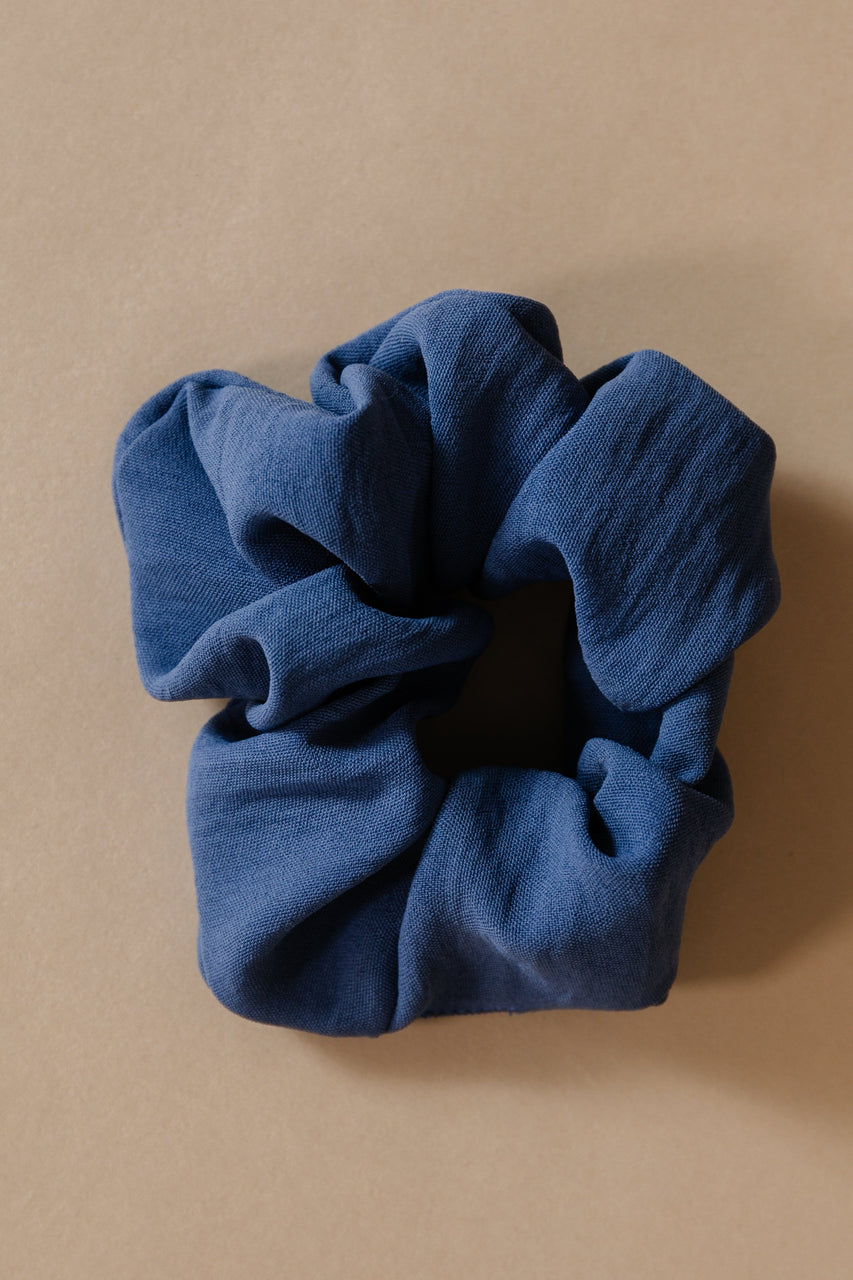 Slate Blue Scrunchie