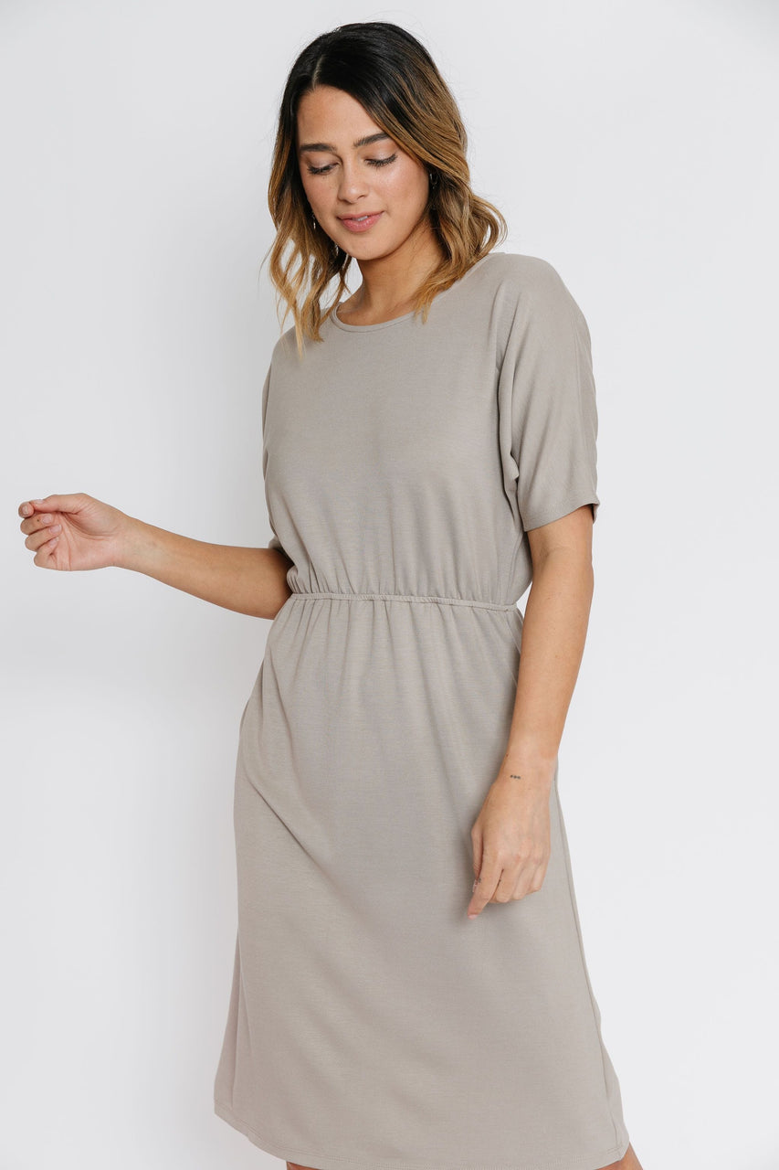 Susan Dress in Khaki