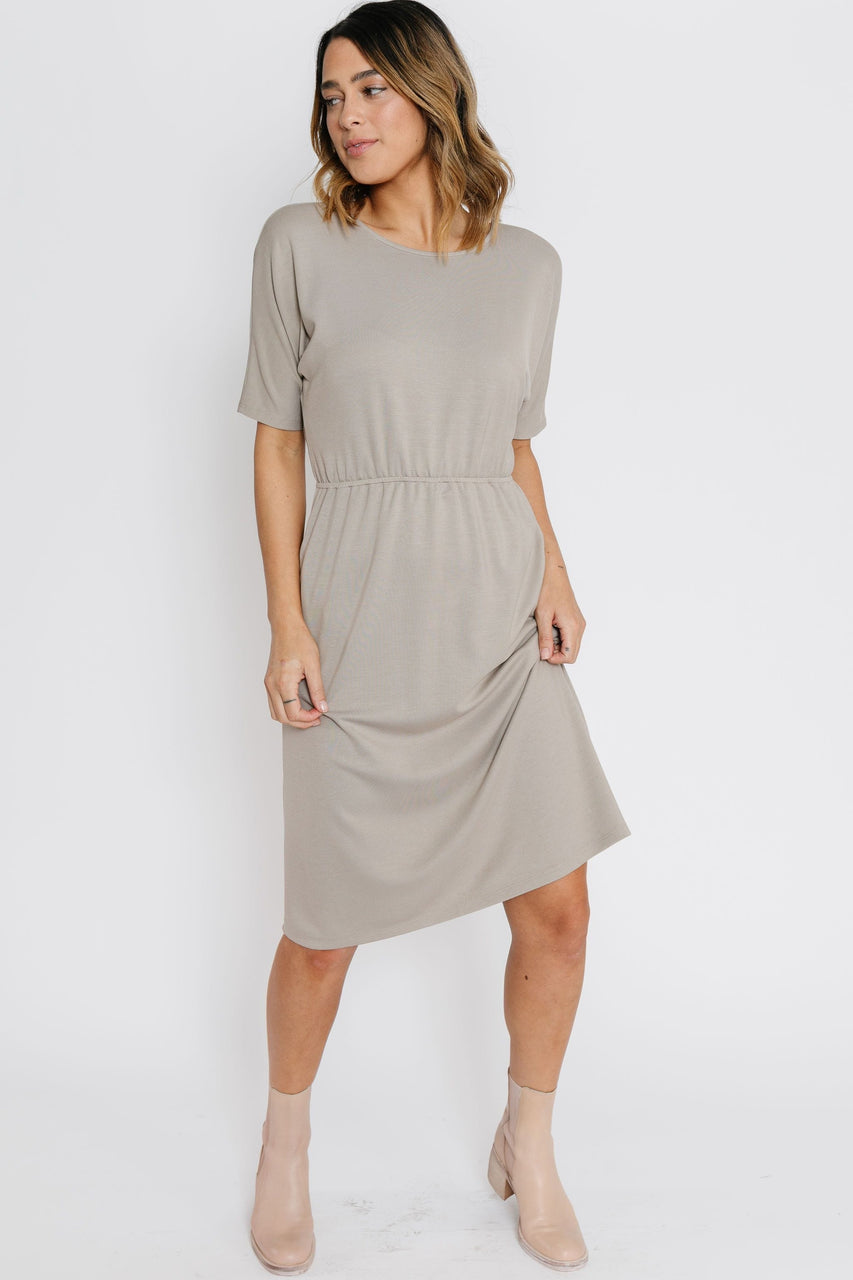 Susan Dress in Khaki