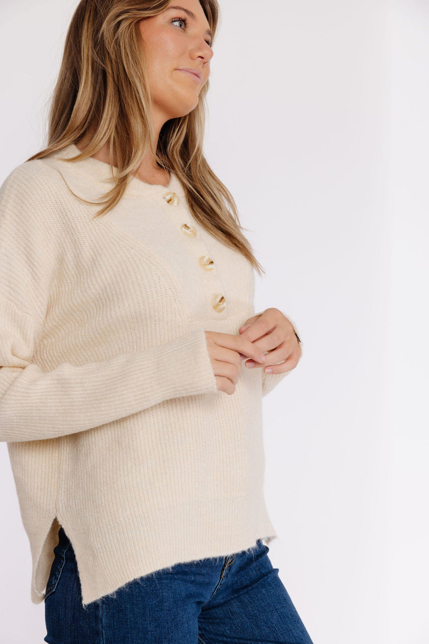 Troy Sweater in Cream