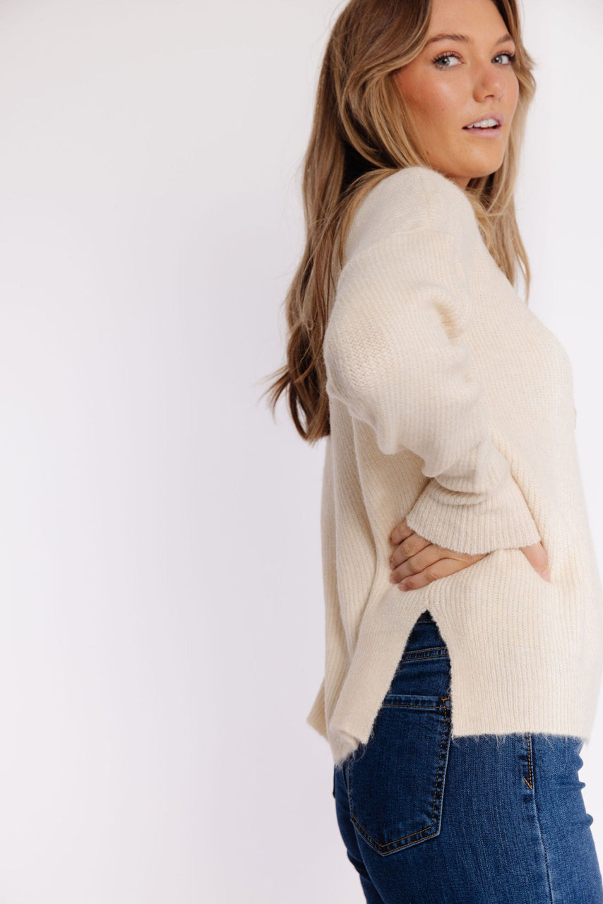 Troy Sweater in Cream